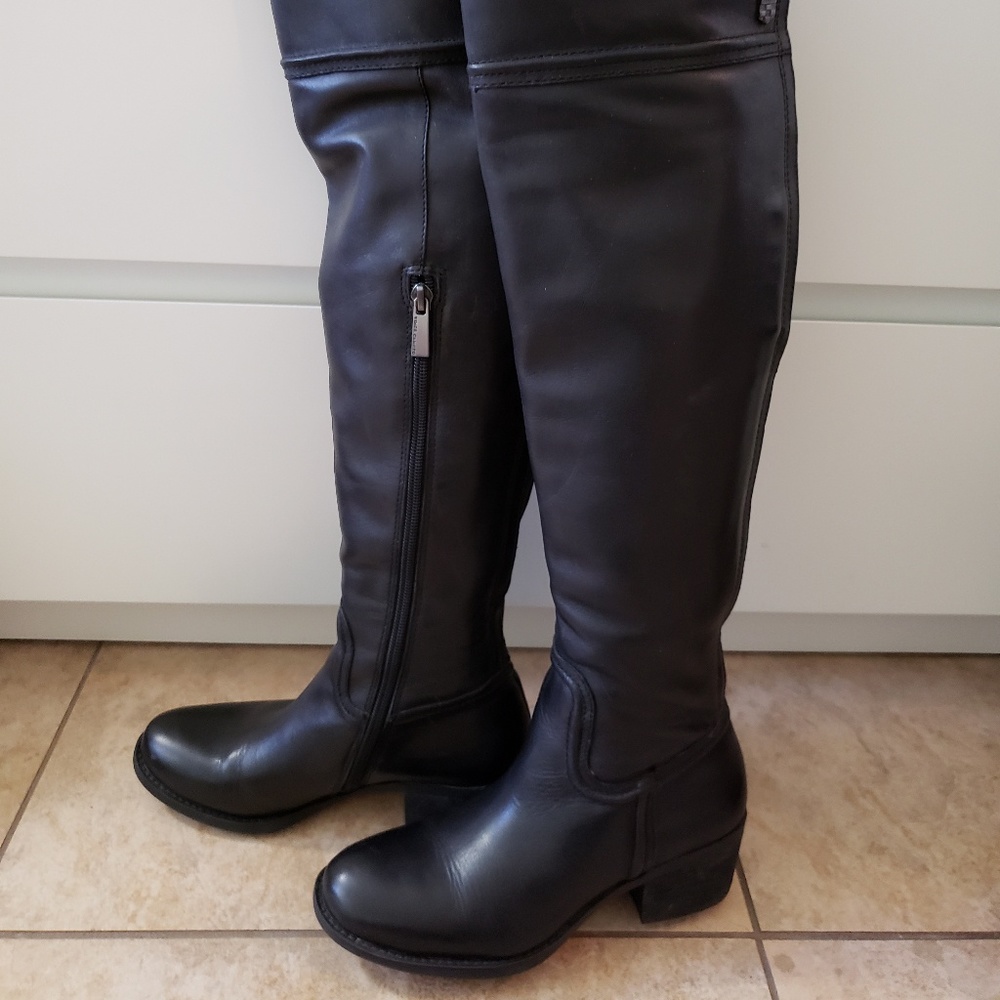 Vince camuto over the knee leather boots